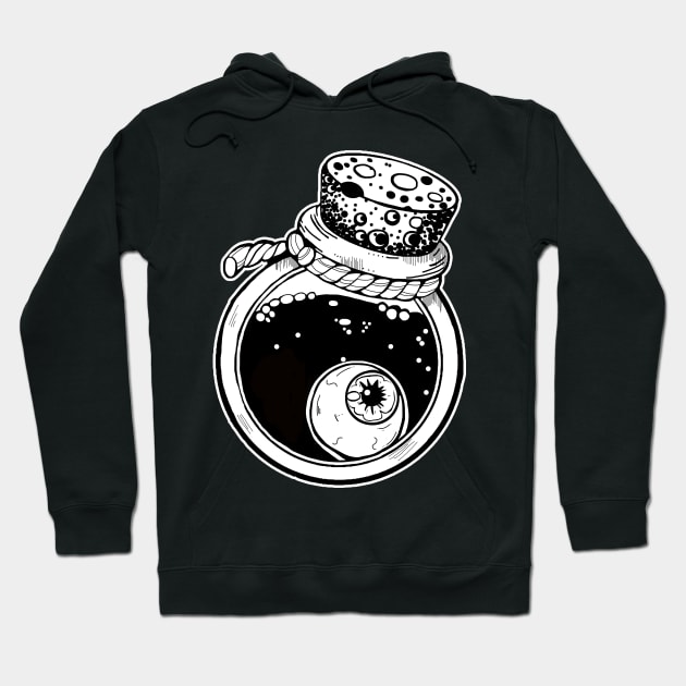 eye in a bottle Hoodie by Gumdrop